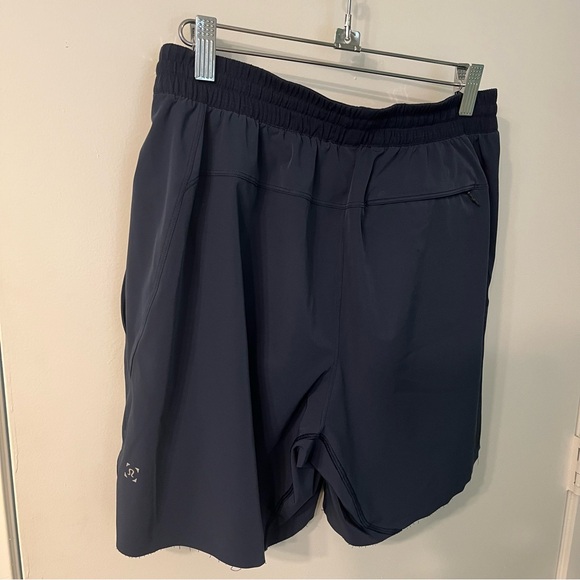 lululemon athletica Dark Blue Athletic Swim Shorts Size Medium - Picture 6 of 8